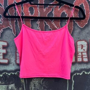 Neon Pink Tank Top